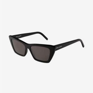 Saint Laurent Women's Black Iconic Mica Sunglasses